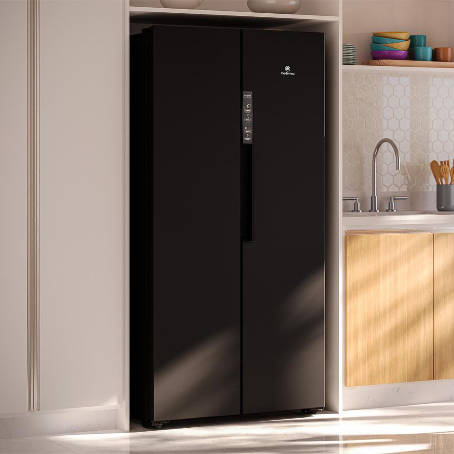 Refrigerador Side By Side Mademsa MAS430B / No Frost / 430 Litros / D image number 5.0